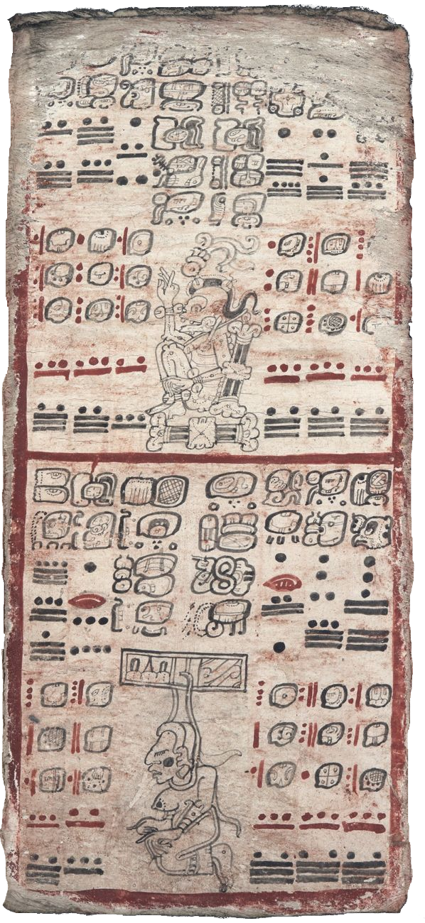 Stranica iz Dresden Codex-a